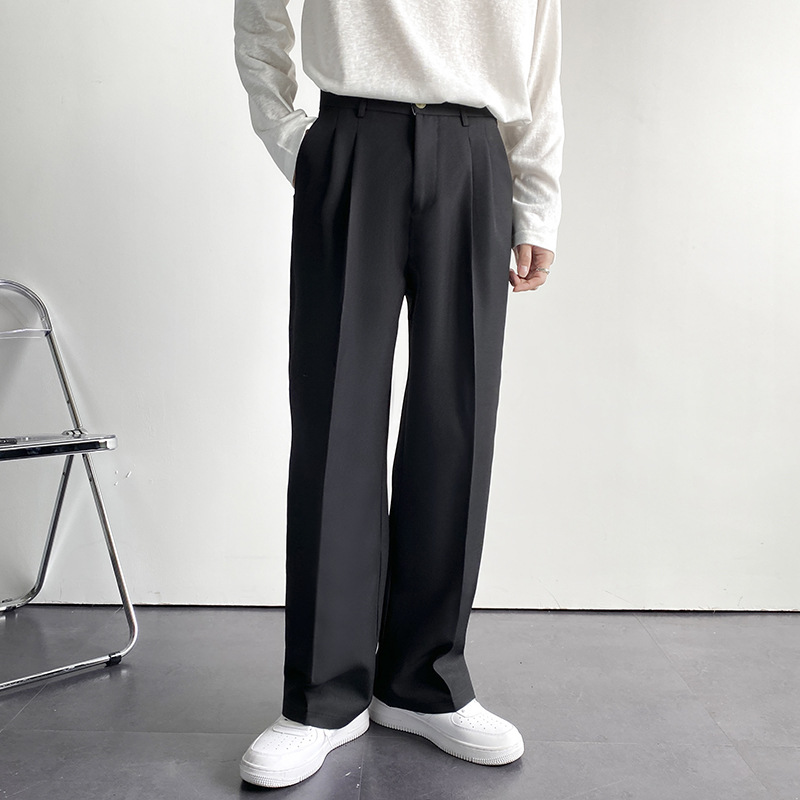 Pantaloni Uomo Dritti Casual | Nextra Nero