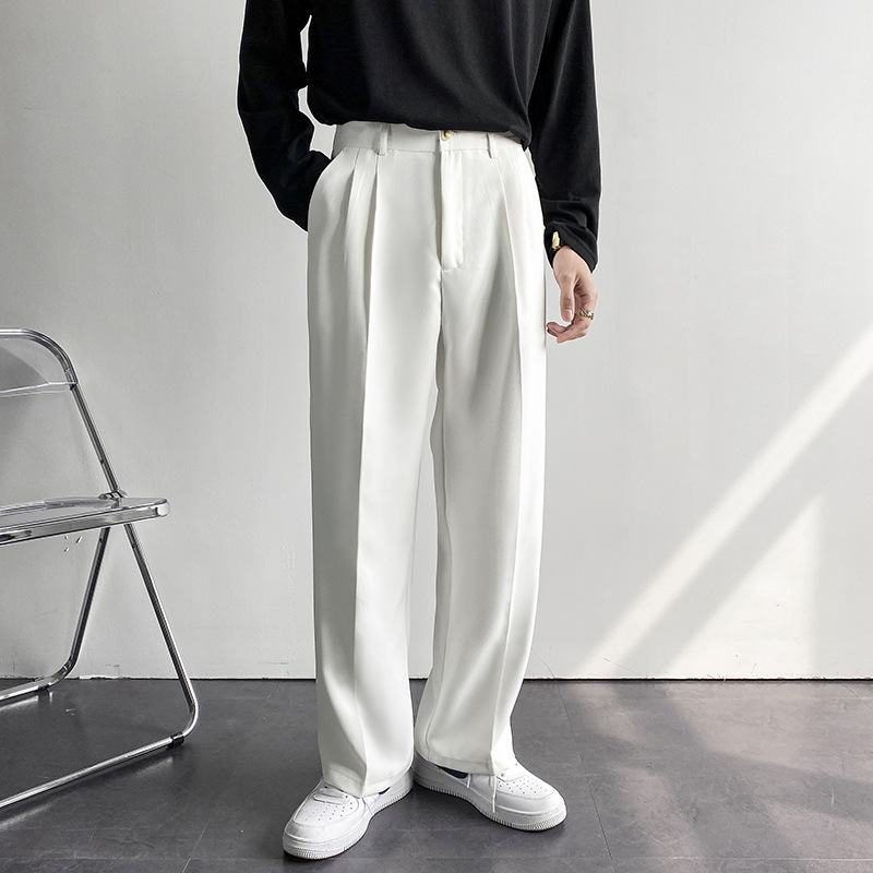 Pantaloni Uomo Dritti Casual | Nextra Bianco