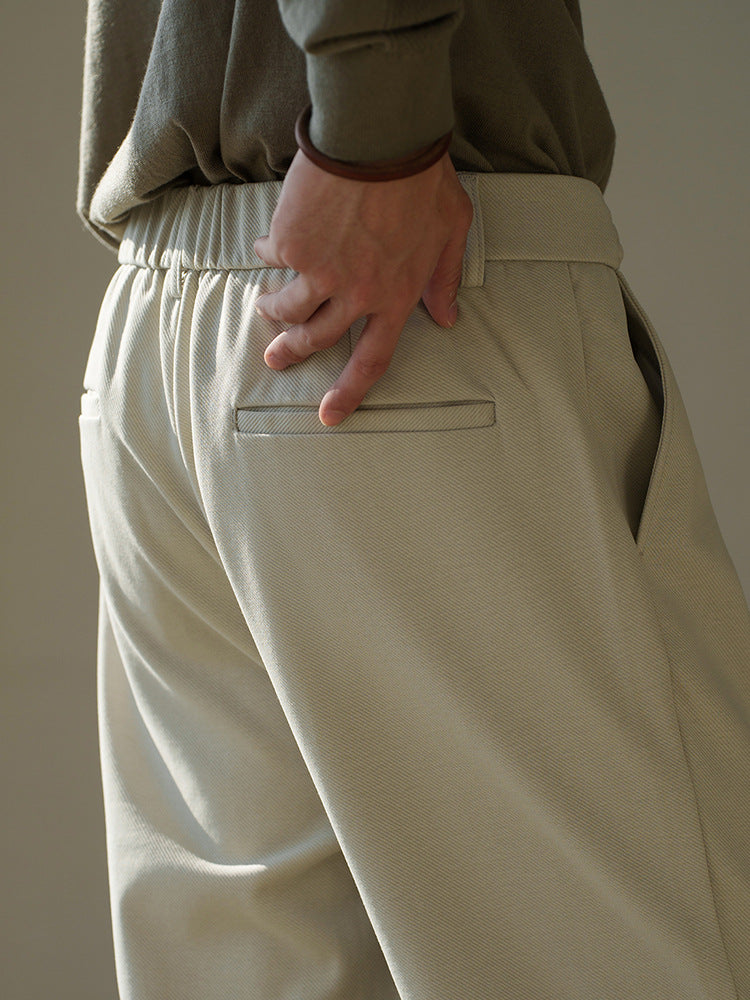 Pantaloni da Uomo con Pinces a Vita Alta | Alonzo