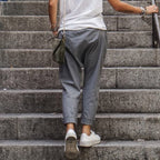 Pavira | Pantaloni Da Donna Cropped Con Vita Elastico