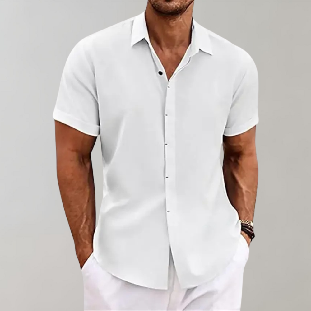 Polo Leggera per Uomini | Zintro Bianco