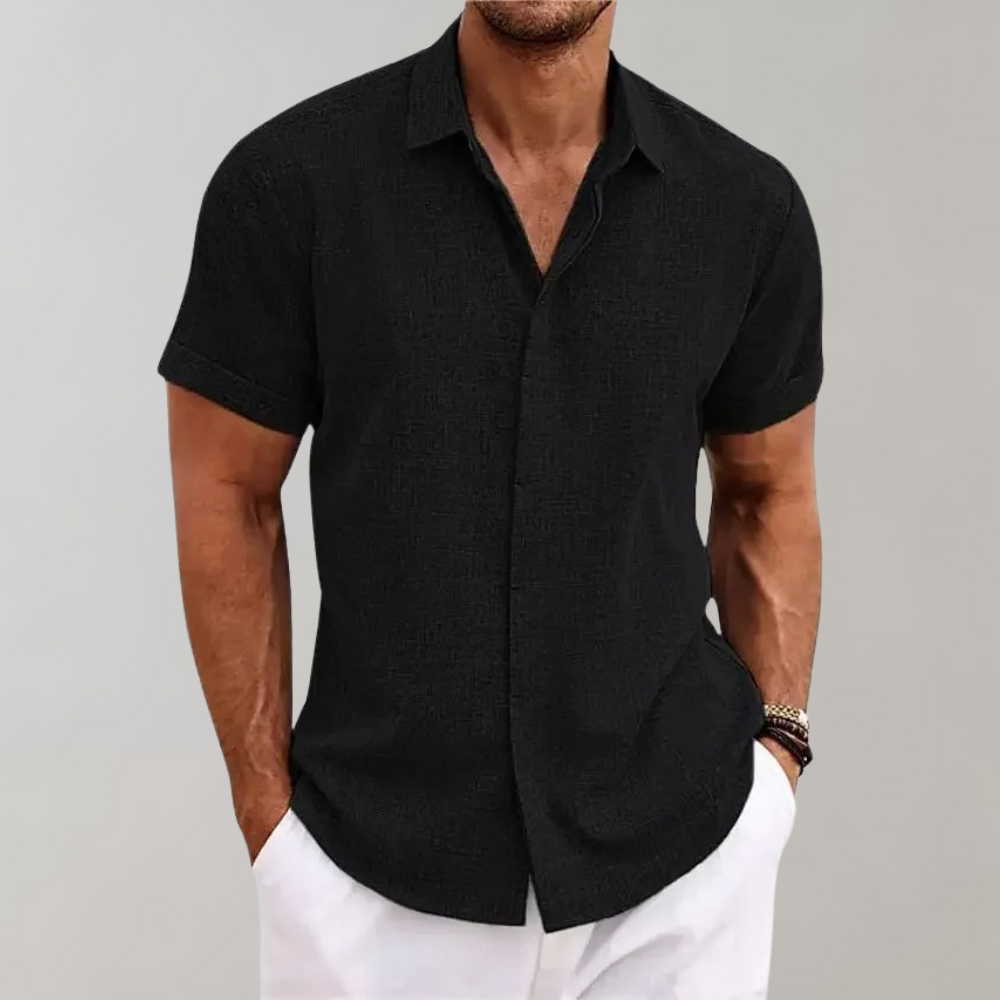 Polo Leggera per Uomini | Zintro Nero