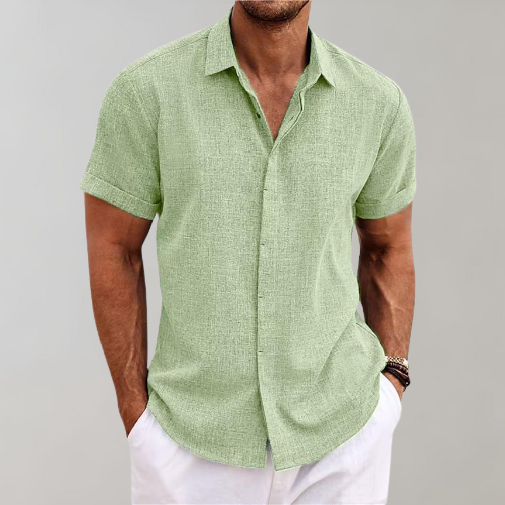Polo Leggera per Uomini | Zintro Verde Menta