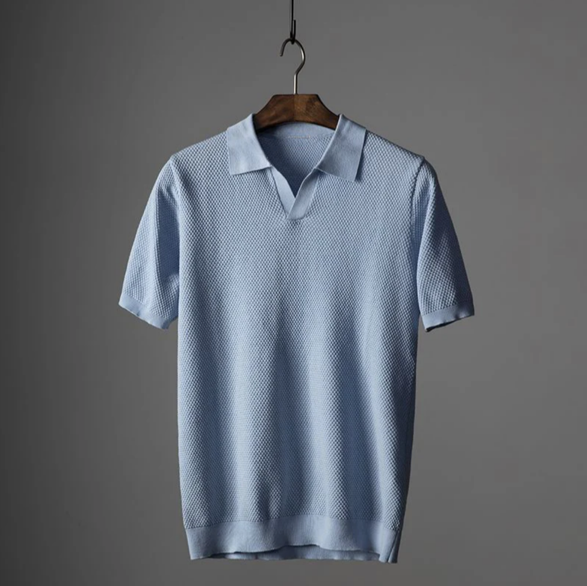 Polo Uomo Classica Tre Bottoni | Zenaro Azzurro