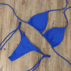 Bikini da sole da donna con design per abbronzatura uniforme