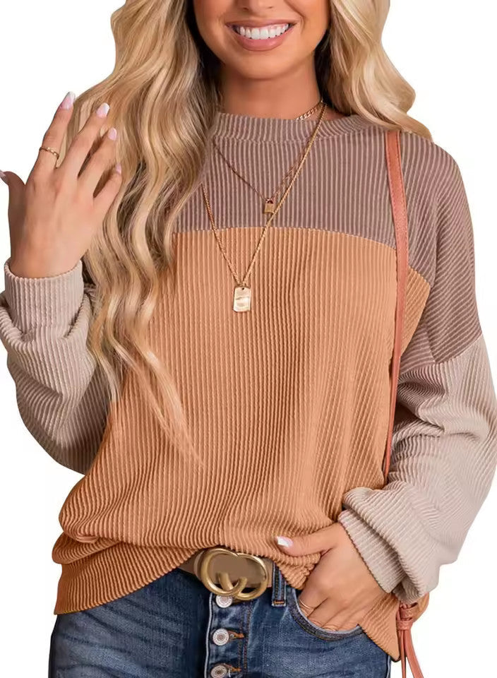 Pull-over décontracté pour femme, coupe confortable au quotidien