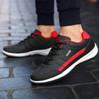 Sario | Sneakers Uomo in Pelle Casual con Lacci