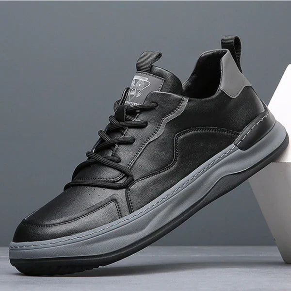 Savero | Sneakers Uomo In Pelle Con Lacci 11