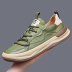Savero | Sneakers Uomo In Pelle Con Lacci