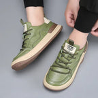 Savero | Sneakers Uomo In Pelle Con Lacci