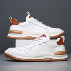 Savero | Sneakers Uomo In Pelle Con Lacci