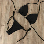 Bikini da sole da donna con design per abbronzatura uniforme