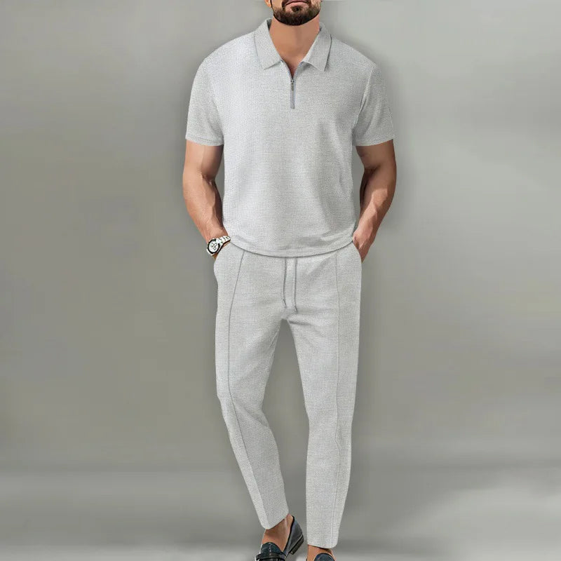Set Uomo 2 Pezzi Loungewear | Zylor Grigio
