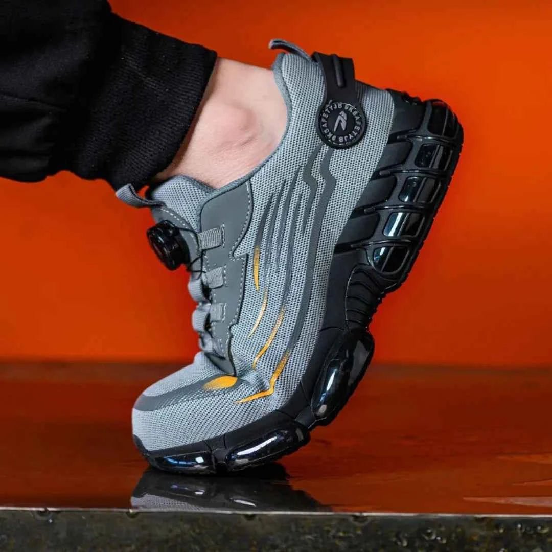 Seth | Scarpe Antinfortunistiche da Uomo Punta in Acciaio Grigio