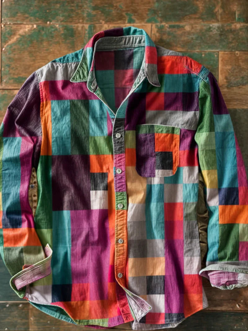 Shiveco | Camicia Uomo Relaxed Fit Manica Lunga 2