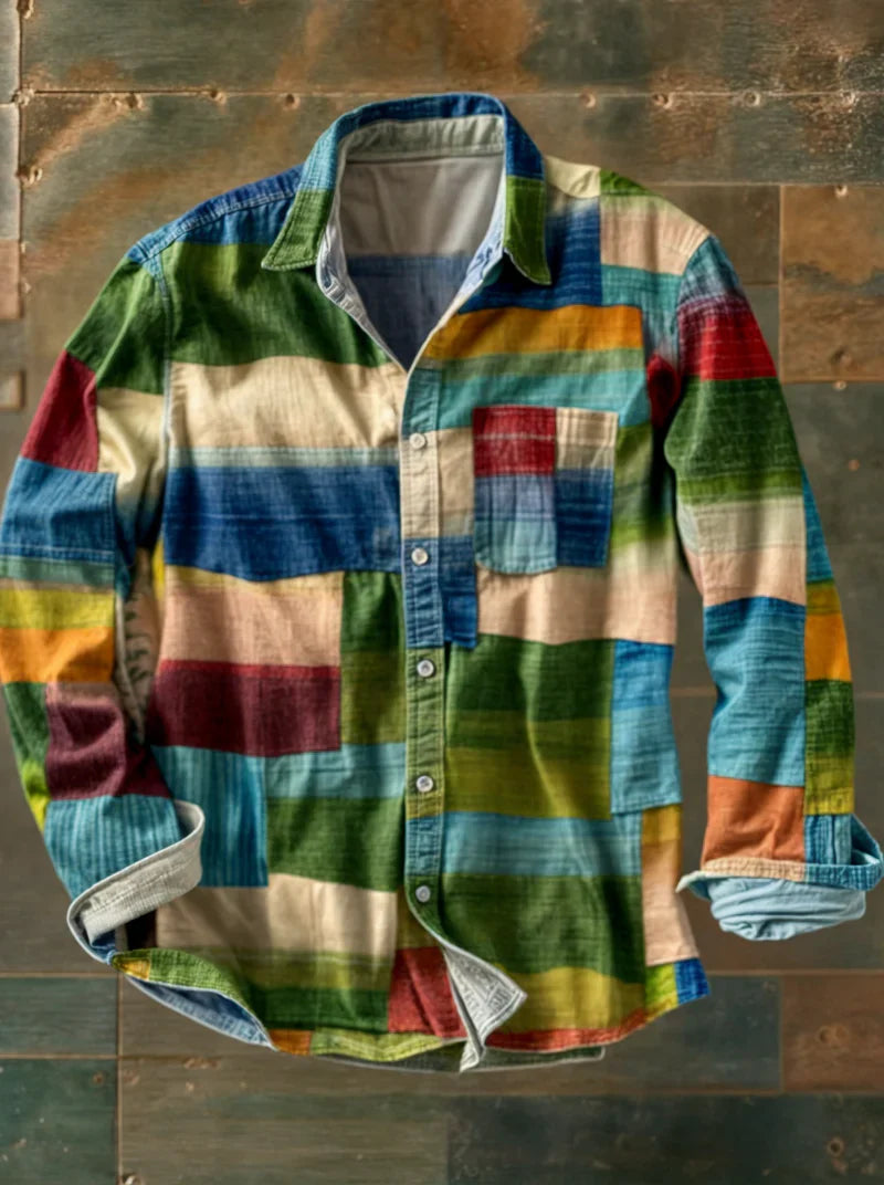 Shiveco | Camicia Uomo Relaxed Fit Manica Lunga 4
