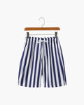 Siro | Pantaloncini Bagno Uomo a Righe Bianco