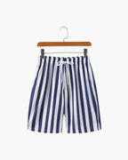Siro | Pantaloncini Bagno Uomo a Righe Bianco