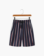 Siro | Pantaloncini Bagno Uomo a Righe Nero
