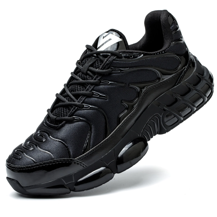 Sneakers da Uomo con Suola Chunky e Design Futuristico | Paul Nero