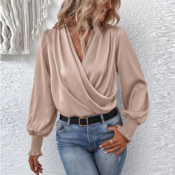 Sofia | Blusa Autunnale Occasioni Beige