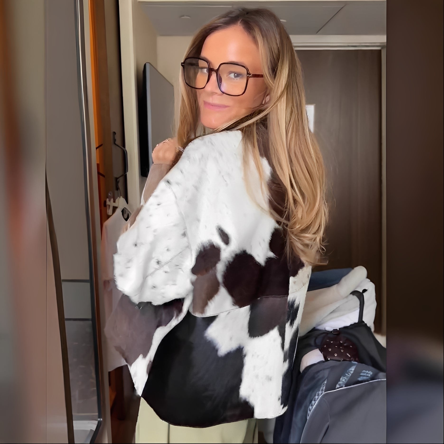 Solea | Giacca con Stampa Allover