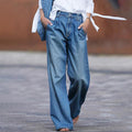 Solea | Jeans Classici a Vestibilità Ampia Blu