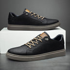 Soleo | Sneakers Casual In Pelle Low-Top Nero