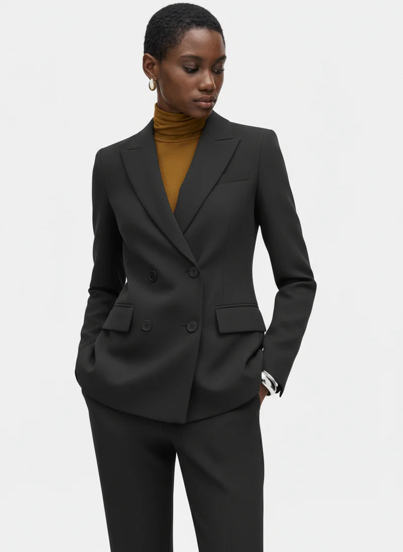 Completo Donna Elegante con Blazer Doppiopetto e Pantaloni | Aurora