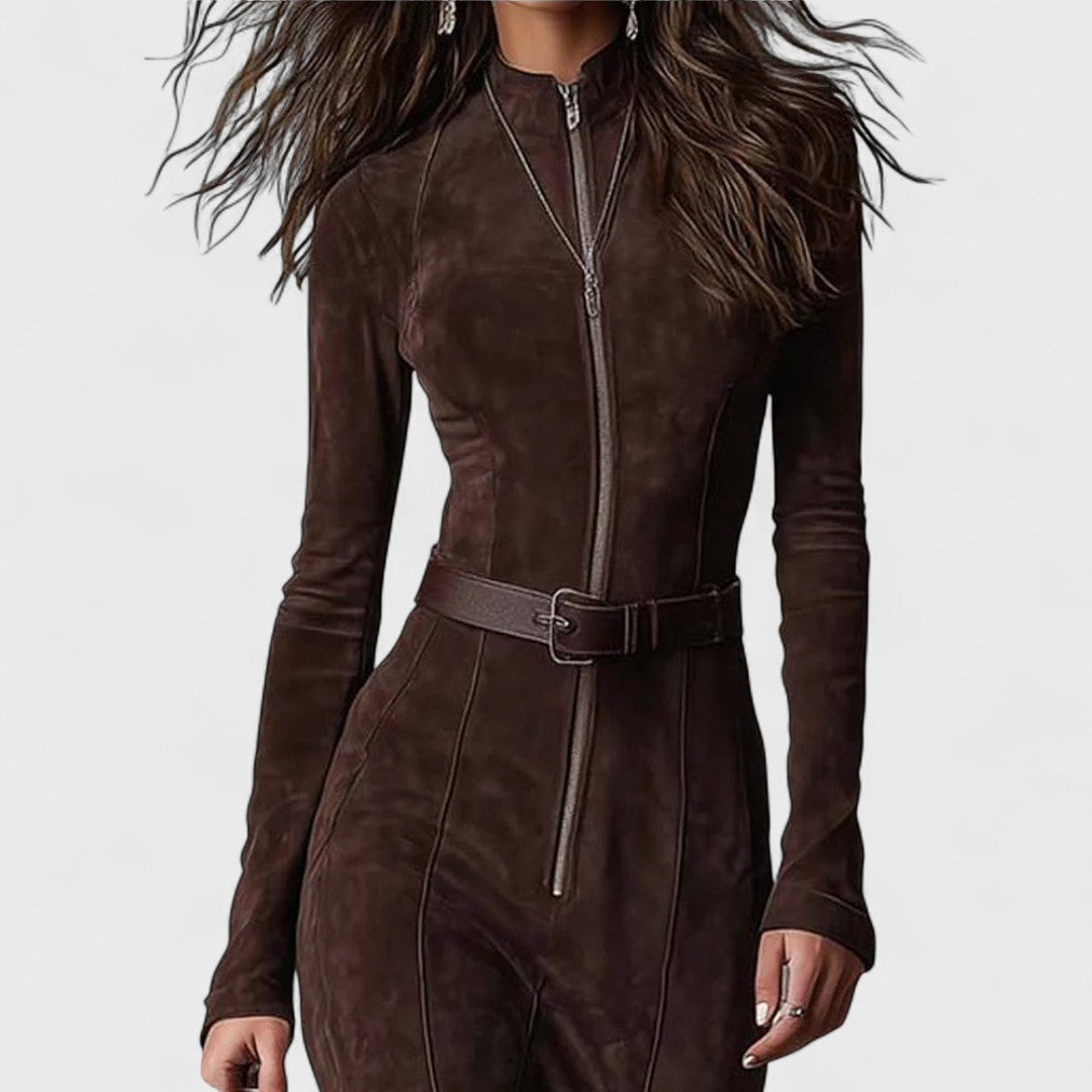 Tavla | Abito Lungo Cerimonia con Cintura in Vita