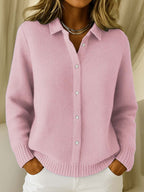 Tessa | Maglia Minimalista Accogliente Rosa