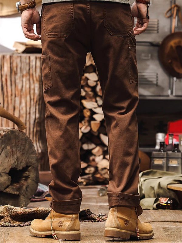 Pantaloni Cargo Uomo In Twill Di Cotone Per Uomo | Zelano