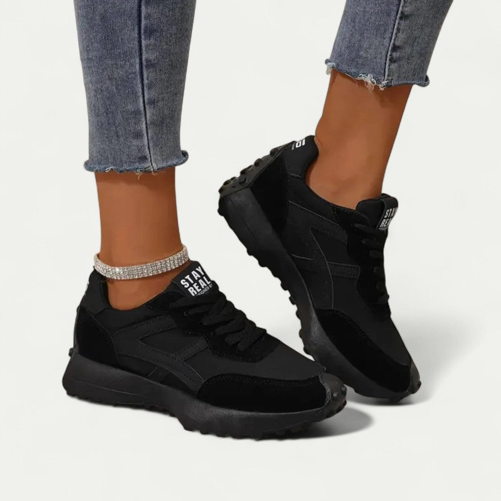 Sneakers Comfort Versatili Traspiranti Per Donna | Zelano Nero