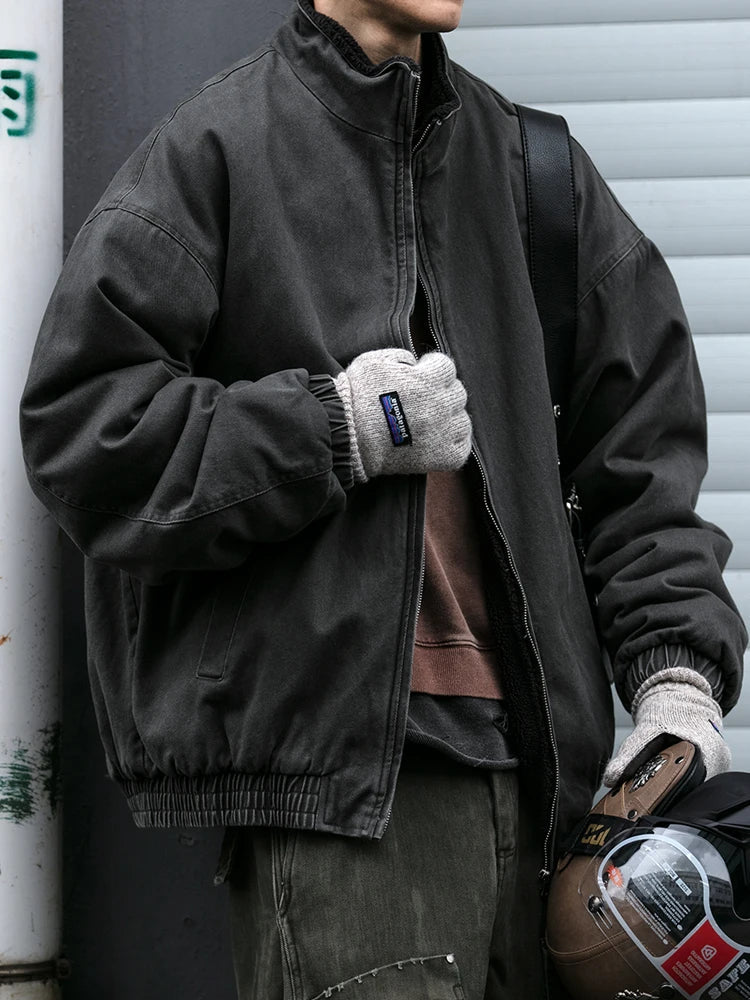 Giacca Pile Vintage Giapponese Invernale da Uomo | Zelara