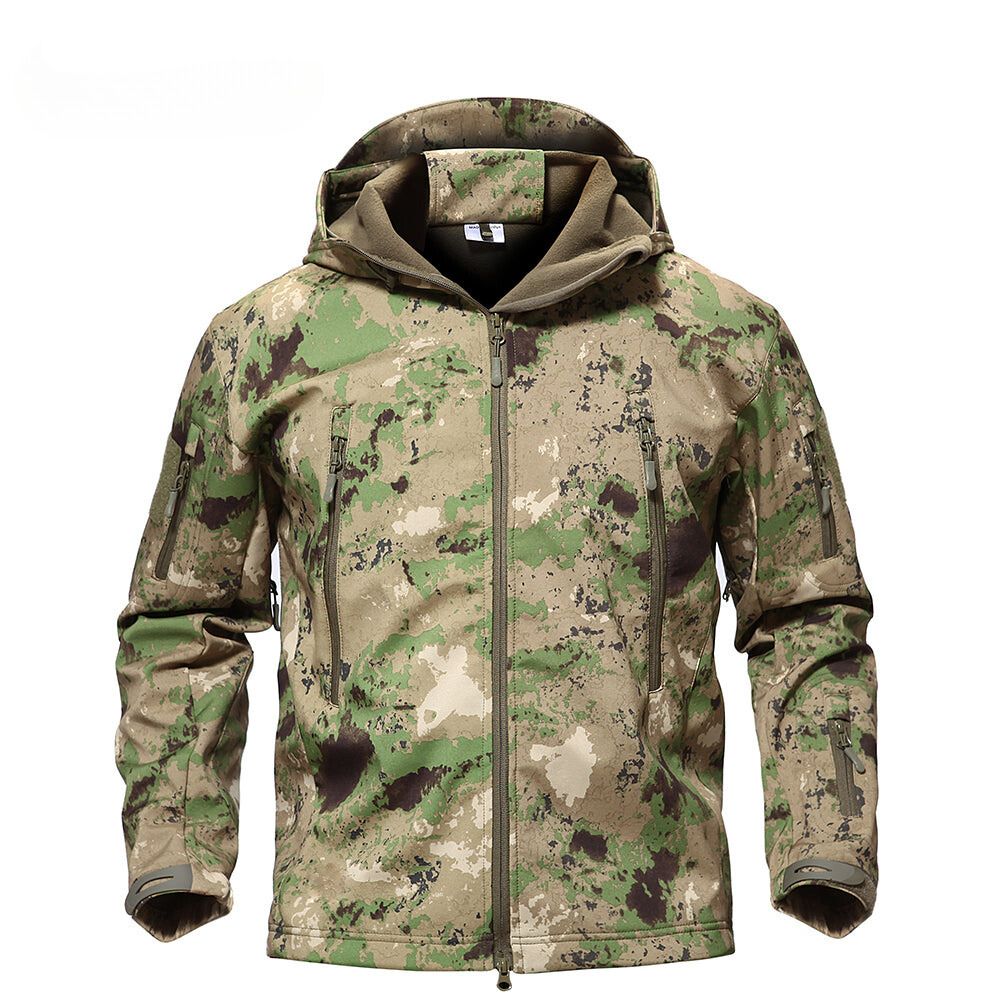 Giacca Impermeabile Antipioggia Termica Per Uomo | Zylera Verde Militare-a