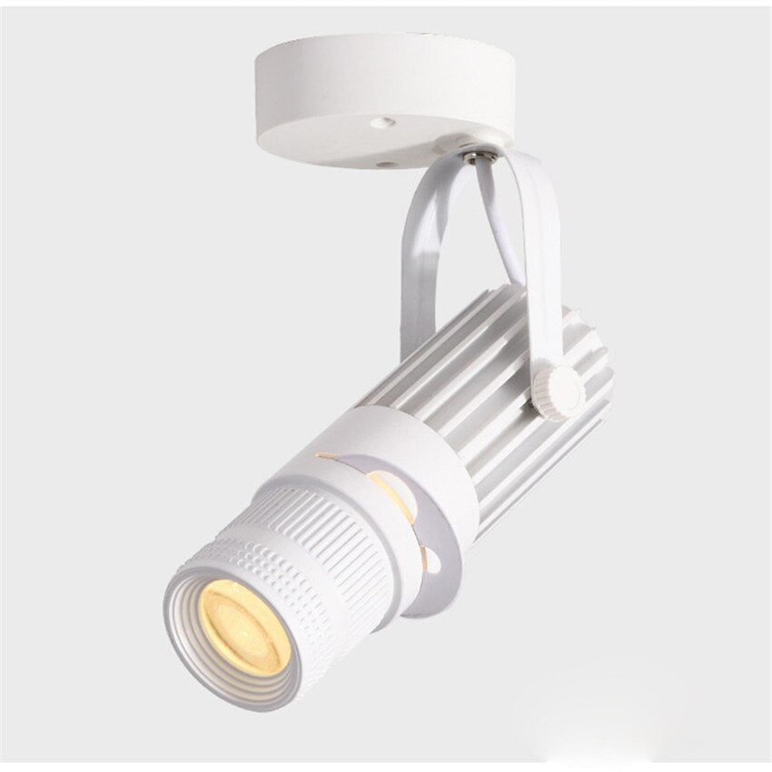 Adjustable Ceiling Light Spotlight with Swivel Bracket and LED Focus - Image 1