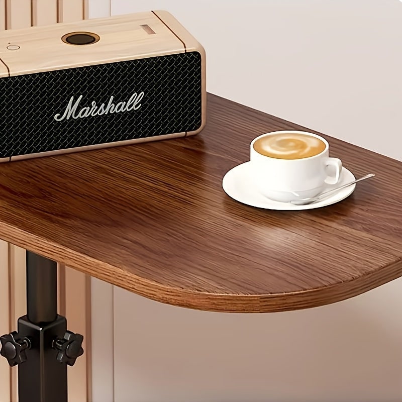 Adjustable Side Table with Height Adjustment and Metal Base for Bedroom Living Room - Image 6