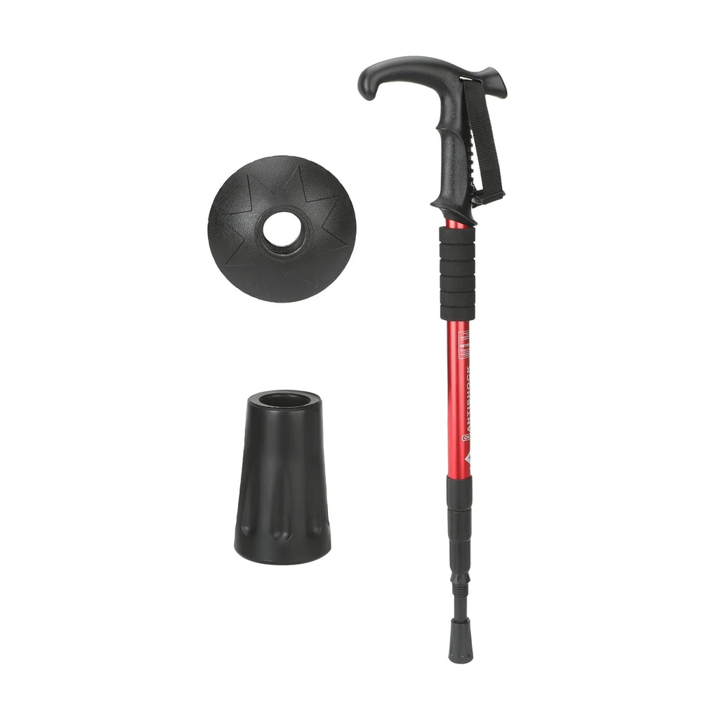 Adjustable Telescopic Hiking Trekking Pole with Collapsible Design and Foam Grip - Image 7