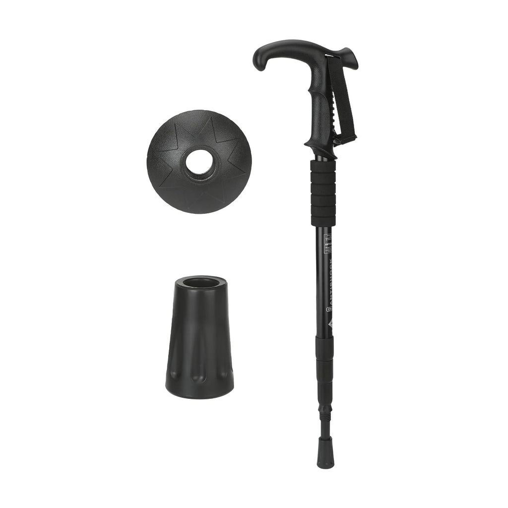 Adjustable Telescopic Hiking Trekking Pole with Collapsible Design and Foam Grip - Image 9