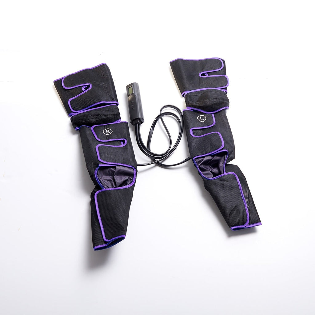 Air Compression Leg Sleeve with Foot and Calf Massager Heat and Remote Control - Image 2