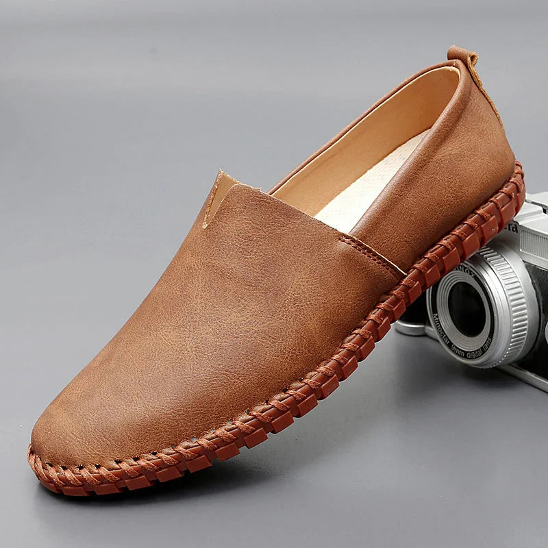 Alessio | Mocassini Uomo Slip-On Marrone