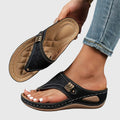 Alice | Sandali Ortopedici Slip-on Sofisticati Donna Nero