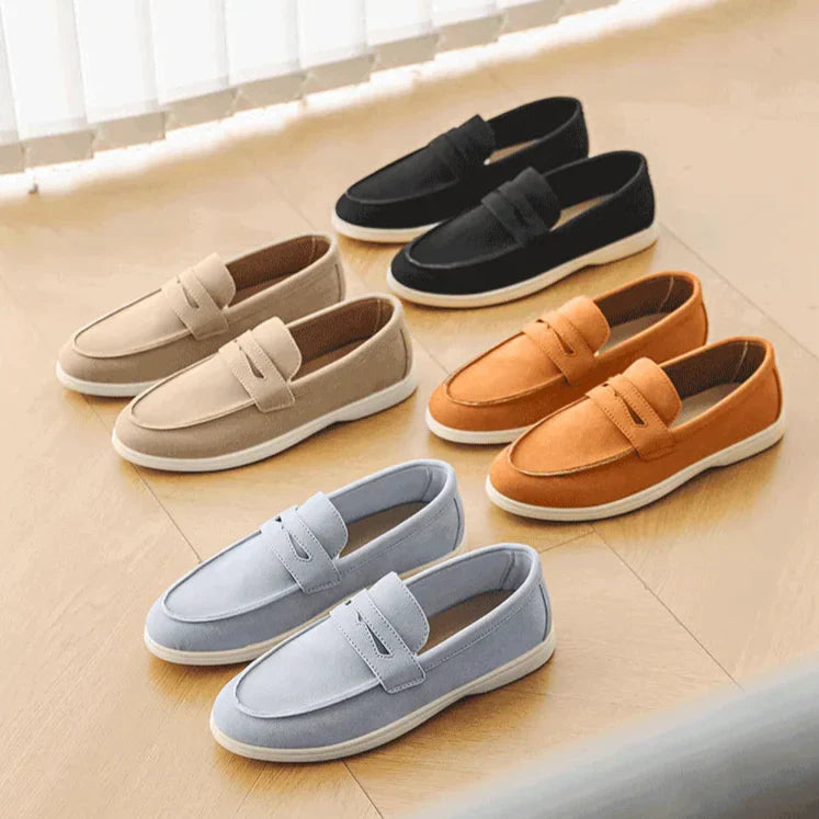 Andrea | Mocassini Uomo Camoscio Classici