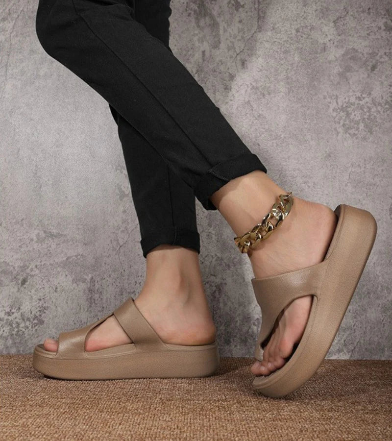 Anna | Ciabatte Donna Zeppa Platform