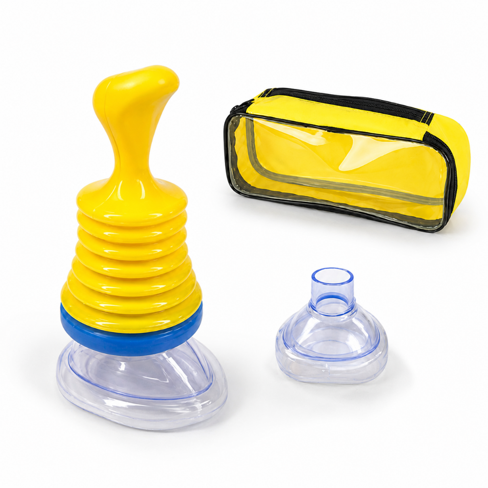 Anti Choking Device with Manual Suction Airway Clearance and Dual Masks - Image 8