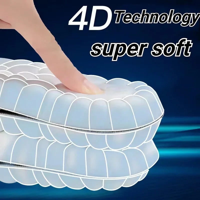 Arch Support Shoe Insoles with Cushioning and Breathable Mesh for Daily Comfort - Image 2