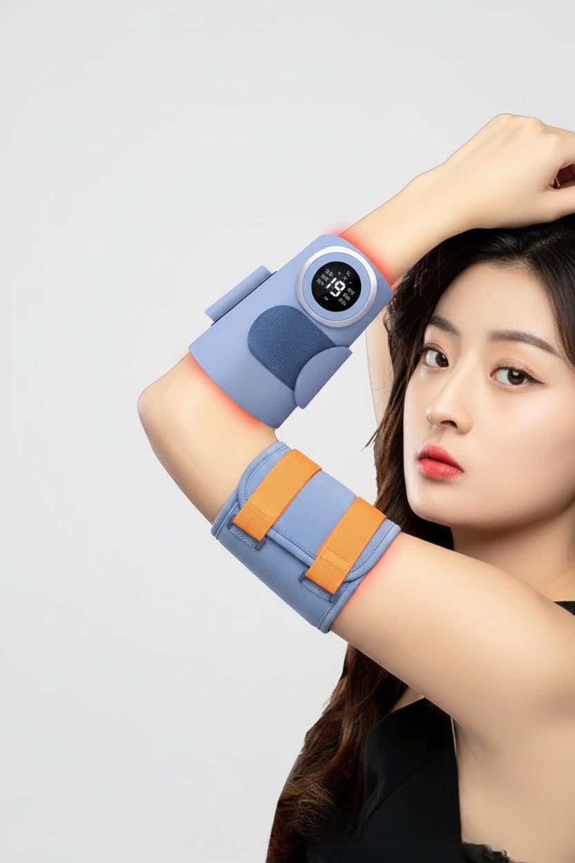 Arm Lymphatic Drainage Massage Wrap with Electric Heating and Remote Control - Image 7
