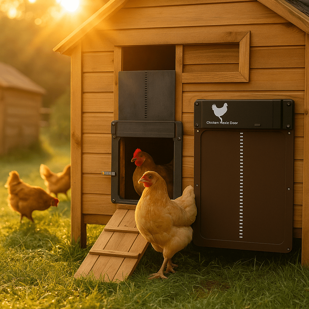 Automatic Chicken Coop Door with Light Sensor and Sliding Mechanism for Predator-Proof Security - Image 2