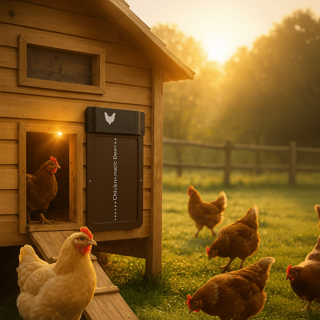 Automatic Chicken Coop Door with Light Sensor and Sliding Mechanism for Predator-Proof Security - Image 7