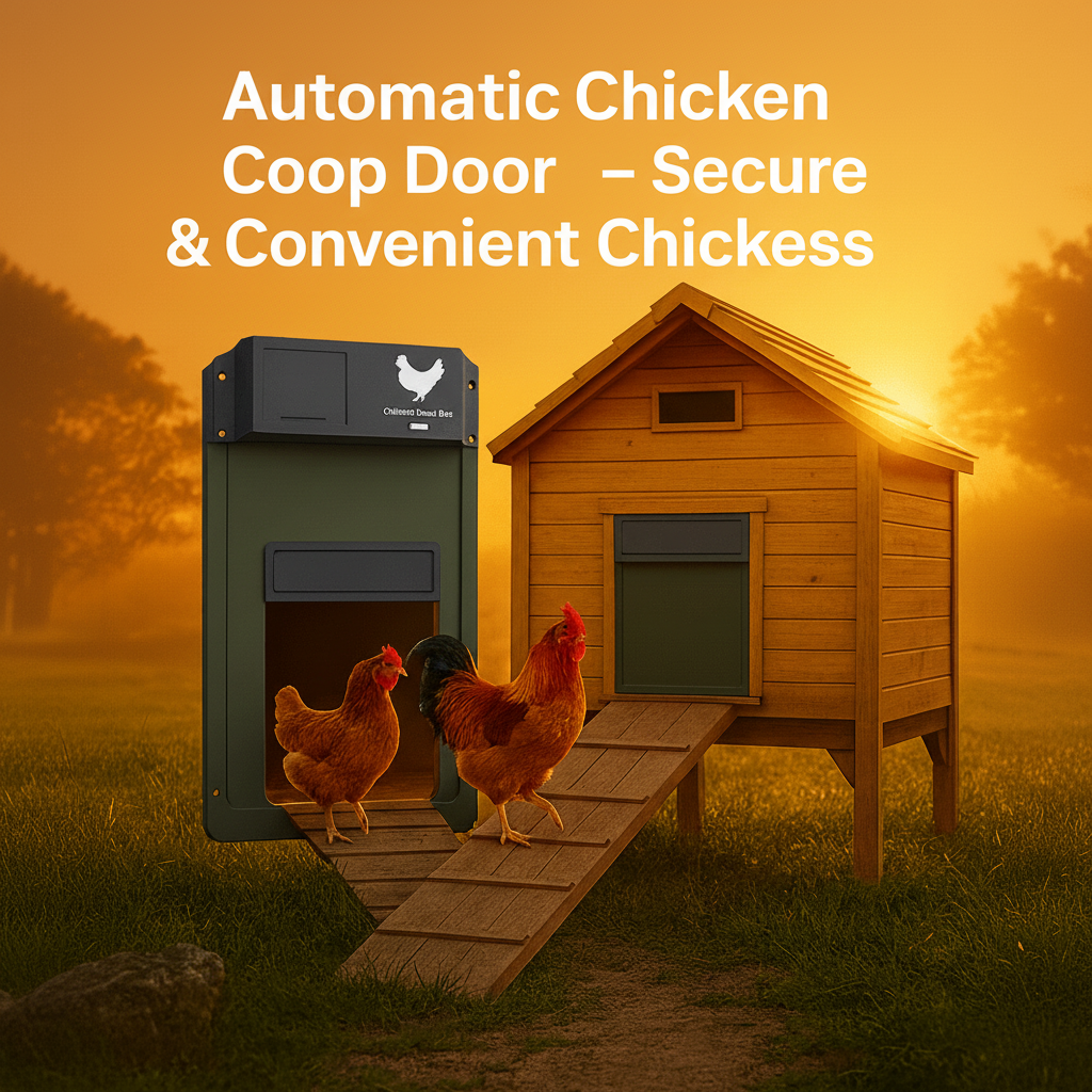 Automatic Chicken Coop Door with Light Sensor and Sliding Mechanism for Predator-Proof Security - Image 8